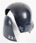 1986-87 Don Mattingly New York Yankees Game Worn Batting Helmet (MEARS LOA / Pepper Burruss Collection)