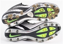 2011 Matt Flynn Green Bay Packers Signed Nike Game Worn Cleats (MEARS LOA / JSA / Pepper Burruss Collection)