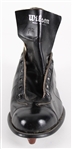 1960's Wilson Black Leather High Top Football Boot (Pepper Burruss Collection)