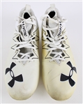 2016 Randall Cobb Green Bay Packers Game Worn Under Armour Cleats (MEARS LOA / Pepper Burruss Collection)