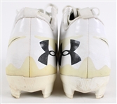 2016 Randall Cobb Green Bay Packers Game Worn Under Armour Cleats (MEARS LOA / Pepper Burruss Collection)