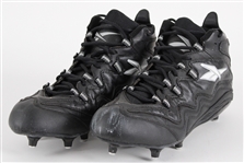 2010's Green Bay Packers Game Worn Reebok Cleats (MEARS LOA / Pepper Burruss Collection)