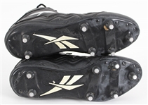 2010's Green Bay Packers Game Worn Reebok Cleats (MEARS LOA / Pepper Burruss Collection)