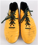 2017-18 Green Bay Packers Game Worn Nike Cleats (MEARS LOA / Pepper Burruss Collection)