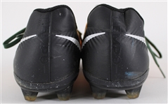 2017-18 Green Bay Packers Game Worn Nike Cleats (MEARS LOA / Pepper Burruss Collection)