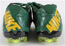 2014 Ha Ha Clinton-Dix Green Bay Packers Nike Game Worn Cleats (MEARS LOA / Pepper Burruss Collection) Rookie Season