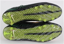 2014 Ha Ha Clinton-Dix Green Bay Packers Nike Game Worn Cleats (MEARS LOA / Pepper Burruss Collection) Rookie Season