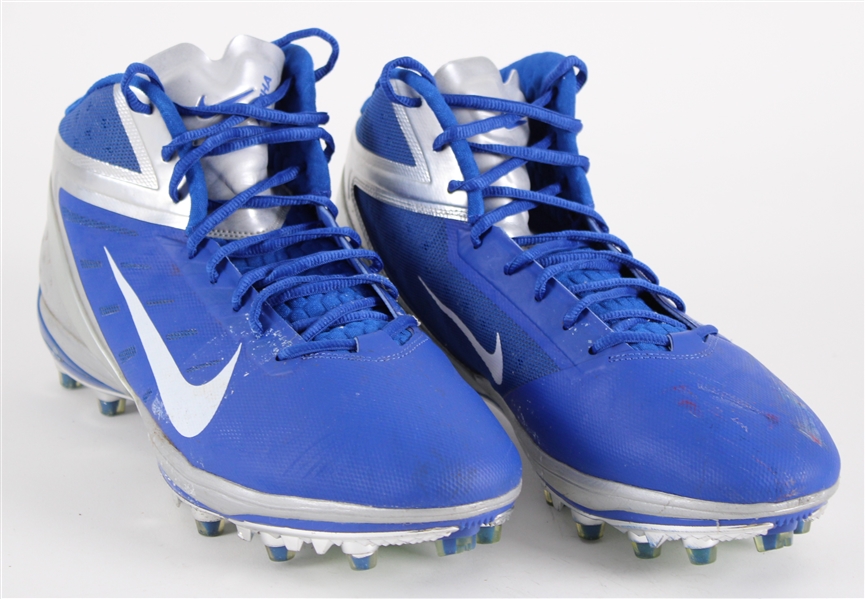 2013 Pro Bowl Attributed Nike Game Worn Cleats (MEARS LOA / Pepper Burruss Collecton)