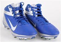 2013 Pro Bowl Attributed Nike Game Worn Cleats (MEARS LOA / Pepper Burruss Collecton)