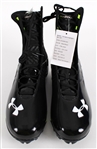 2013 Under Armour Test Sample High Top Football Cleats (MEARS LOA / Pepper Burruss Collection)