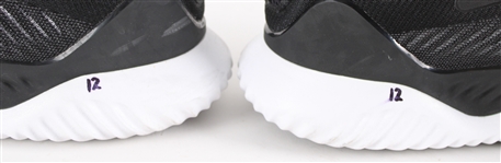 2018 Aaron Rodgers Green Bay Packers Adidas Workout Sneakers (MEARS LOA / Pepper Burruss Collection)