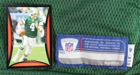 2008 Brett Favre New York Jets Signed Professional Model Home Jersey (MEARS LOA / JSA)