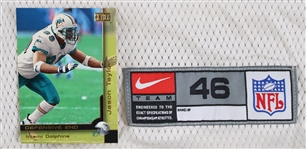 2000 Jason Taylor Miami Dolphins Game Worn Road Jersey (MEARS A5)