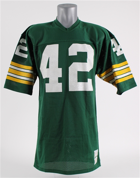 1975-76 John Brockington Green Bay Packers Home Jersey (MEARS LOA)