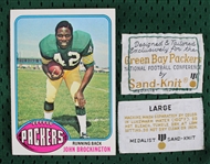 1975-76 John Brockington Green Bay Packers Home Jersey (MEARS LOA)
