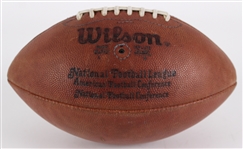 1988 New York Jets ONFL Pete Rozelle Practice Football (MEARS LOA / Pepper Burruss Collection)