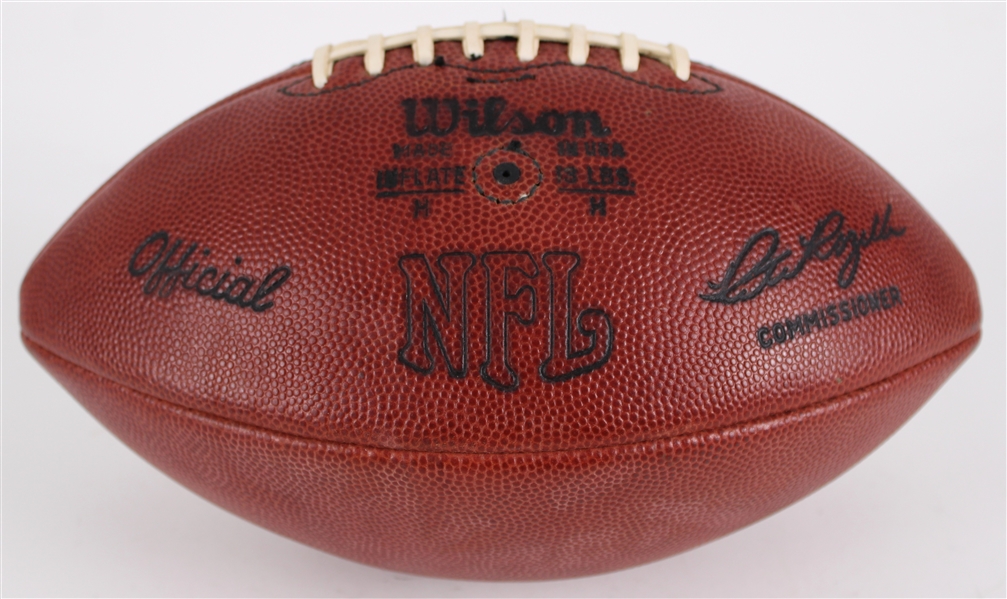 1975 Official NFL Pete Rozelle Football (MEARS LOA / Pepper Burruss Collection)