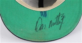 1993 Don Mattingly New York Yankees Signed Game Worn Cap (MEARS LOA / JSA)