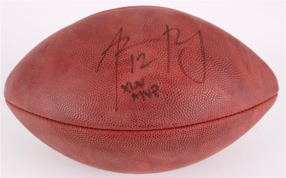 2011 Aaron Rodgers Green Bay Packers Signed ONFL Goodell Super Bowl XLV Football (JSA / Pepper Burruss Collection)