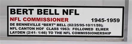 1945-59 Game Used ONFL Bert Bell Football (MEARS LOA / Pepper Burruss Collection)
