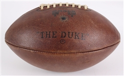 1969 Game Used ONFL Pete Rozelle Football (MEARS LOA / Pepper Burruss Collection)