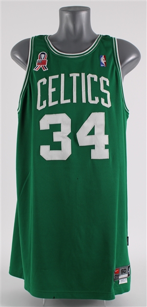 2001-02 Paul Pierce Boston Celtics Professional Model Road Jersey (MEARS LOA)
