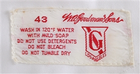 1985-86 Pete Rose Cincinnati Reds Signed Game Worn Home Jersey (MEARS A10 / William Henderson Letter) *JSA*