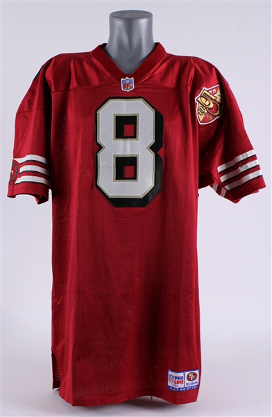 1996 Steve Young San Francisco 49ers Home Jersey (MEARS LOA)