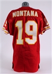 1994 Joe Montana Kansas City Chiefs Professional Model Home Jersey (MEARS LOA)