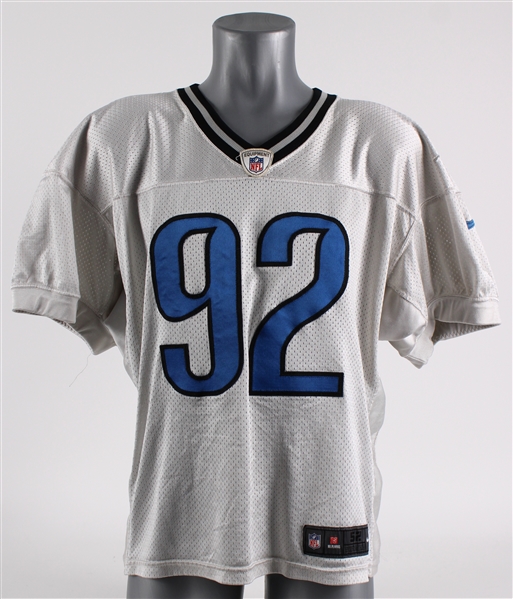 2015 Haloti Ngata Detroit Lions Practice Worn Jersey (MEARS LOA)