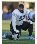 2015 Haloti Ngata Detroit Lions Practice Worn Jersey (MEARS LOA)