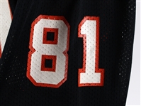 1985-86 Eddie Brown Cincinnati Bengals Game Worn Home Jersey (MEARS A10)