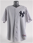 2011 (April 7) Robinson Cano New York Yankees Game Worn Home Jersey (MEARS A10 / MLB Hologram / Steiner / Photo Match COA)