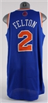 2013 (April 7) Raymond Felton New York Knicks Game Worn Road Jersey (MEARS LOA / Steiner)