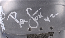 1993-94 Ronnie Lott New York Jets Signed Riddell Shoulder Pads (MEARS LOA  / JSA / Pepper Burruss Collection)