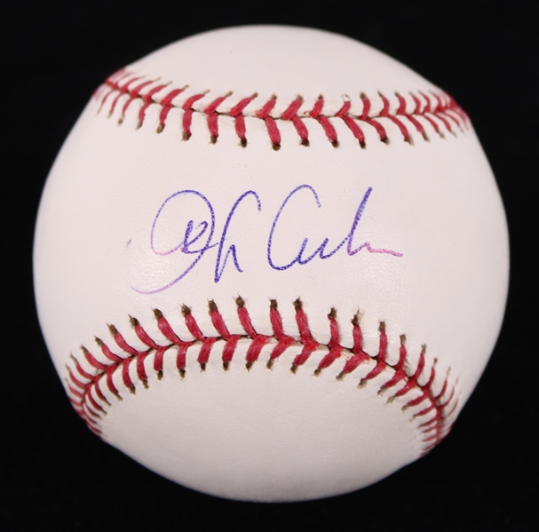 2004 Orlando Cabrera Boston Red Sox Signed OML Selig Baseball (Rich Altman COA)