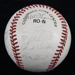 1989 St. Louis Cardinals Team Signed ONL White Baseball w/ 21 Signatures Including Whitey Herzog & More (JSA)