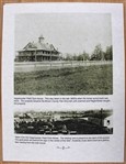 1919-22 Green Bay Packers Hagemeister Field 12 x 20 Display w/ Original Goalpost Section (MEARS LOA / Packer HOF COA / Pepper Burruss Collection) First Home Field in Packers History