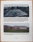 1919-22 Green Bay Packers Hagemeister Field 12 x 20 Display w/ Original Goalpost Section (MEARS LOA / Packer HOF COA / Pepper Burruss Collection) First Home Field in Packers History