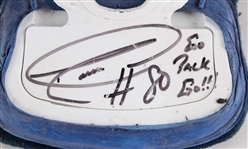 2003 Donald Driver Green Bay Packers Signed Neck Brace (MEARS LOA / JSA / Pepper Burruss Collection)