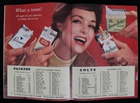 1959 Green Bay Packers Baltimore Colts Milwaukee County Stadium Game Program (Pepper Burruss Collection)