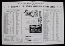 1951 Green Bay Packers Chicago Cardinals City Stadium Exhibition Game Program (Pepper Burruss Collection)