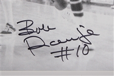 1970's Kareem Abdul Jabbar Bob Dandridge Milwaukee Bucks Signed Oversize Mounted Photos - Lot of 2 (JSA)