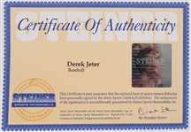 2000's Derek Jeter New York Yankees Signed OML Selig Baseball (Steiner)