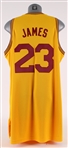 2008-09 LeBron James Cleveland Cavaliers Team Issued Throwback Jersey (MEARS A5)