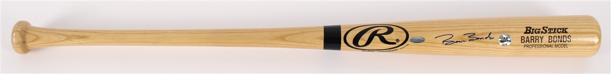 2000's Barry Bonds San Francisco Giants Signed Rawlings Adirondack Bat (Steiner)