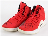 2018-19 Nikola Jokic Denver Nuggets Game Worn Nike Sneakers (MEARS LOA)
