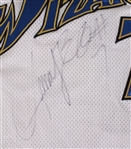 2009-11 Andray Blatche Washington Wizards Signed Game Worn Home Jersey & Nike Sneakers (MEARS LOA / JSA / Fuji Sport Science) 