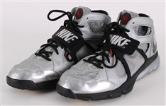 2009-11 Andray Blatche Washington Wizards Signed Game Worn Home Jersey & Nike Sneakers (MEARS LOA / JSA / Fuji Sport Science) 