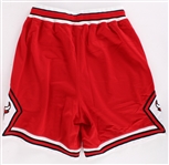 2003-04 Kirk Hinrich Chicago Bulls Signed Game Worn Uniform Shorts (MEARS LOA / Fuji Sports Science & PSA/DNA)